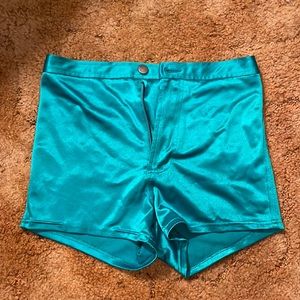 Satin shorts forever 21